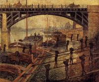Monet, Claude Oscar - Coal Dockers